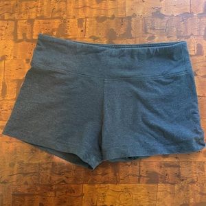 Grey Marika Cotton Spandex Short Bike Shorts Size L